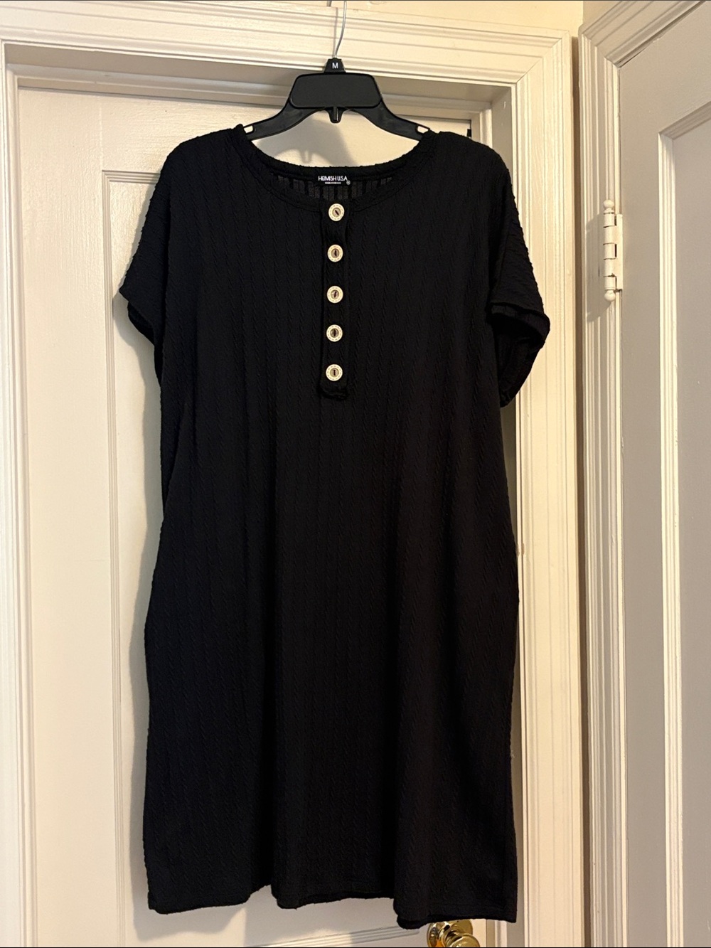 HEIMISH USA Black Knit Dress